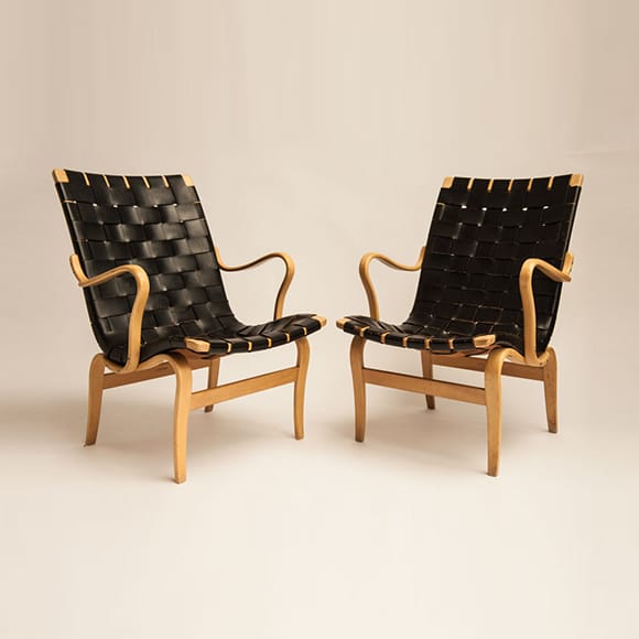 Scandinavian Eva Chairs, Set of 2